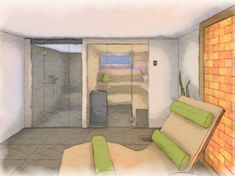 aquarell-wellnessanlage